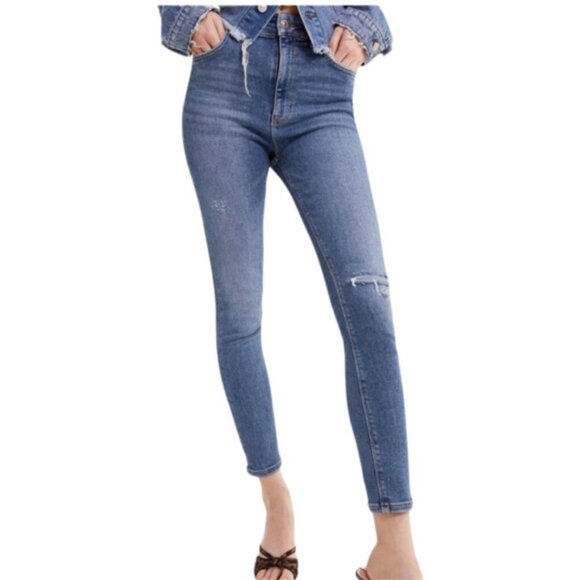Zara The '80s High Waist Skinny Jeans - Picture 2 of 11